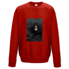 Sweatshort with Print Once Upon A Time Witch - XS  red