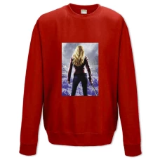 Sweatshort with Print Once Upon A Time Hero - XS  red