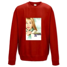 Sweatshort with Print Hannah Montana Logo Hero - XS  red
