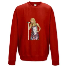 Sweatshort with Print Hannah Montana Girl - XS  red