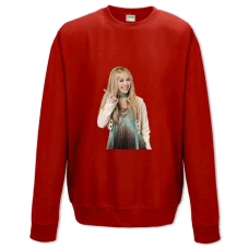 Sweatshort with Print Hannah Montana Girl Print - XS  red