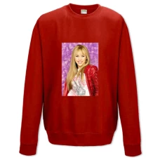 Sweatshort with Print Hannah Montana Hero Girl Print - XS  red