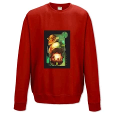 Sweatshort with Print Fallout Universe - XS  red