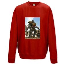 Sweatshort with Print Fallout Big Creature - XS  red