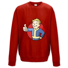 Sweatshort with Print Fallout Main Hero - XS  red