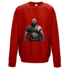 Sweatshort with Print God Of War Hero Kratos - XS  red