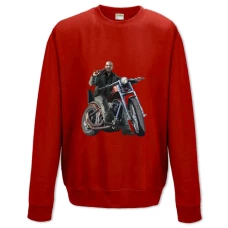 Sweatshort with Print GTA Hero Print - XS  red