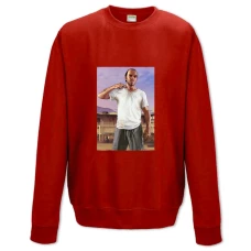 Sweatshort with Print GTA Trevor Hero - XS  red