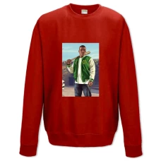 Sweatshort with Print GTA Franklin Hero - XS  red