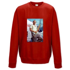 Sweatshort with Print GTA Hero Trevor - XS  red
