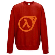 Sweatshort with Print Half-Life 2 Logo - XS  red