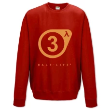 Sweatshort with Print Half-Life 3 Logo - XS  red