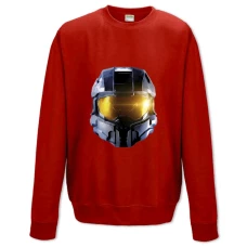 Sweatshort with Print Halo Helmet - XS  red