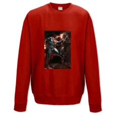 Sweatshort with Print Injustice Battle - XS  red