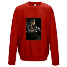 Sweatshort with Print Injustice Catwoman - XS  red