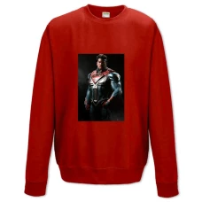 Sweatshort with Print Injustice Superman - XS  red