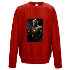 Sweatshort with Print Injustice Flash - XS  red