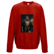 Sweatshort with Print Injustice Black Adam - XS  red