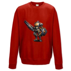 Sweatshort with Print Paladins Hero - XS  red