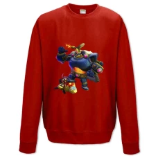 Sweatshort with Print Paladins Bomb King - XS  red