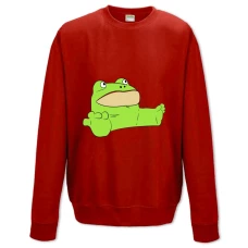 Sweatshort with Print Internet Memes Froggie - XS  red