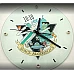 Clock with print -