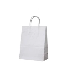 Package Kraft White 150х240х90mm, twisted handle