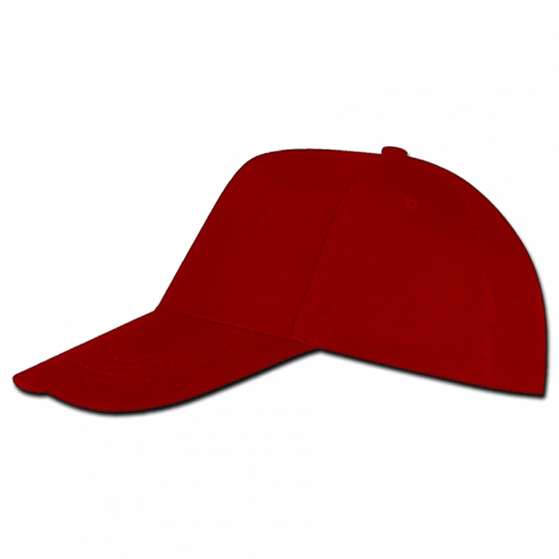 Baseball cap with Print - red