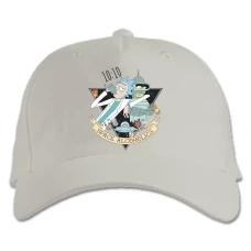 Baseball cap with Print Rick And Morty Space Alcoholics - white