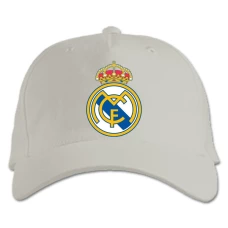 Baseball cap with Print Real Logo - white