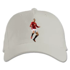 Baseball cap with Print Zlatan Ibrahimovic - white
