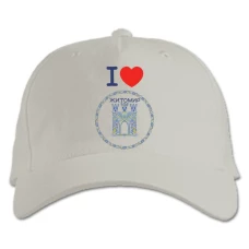 Baseball cap with Print Zhitomir - white