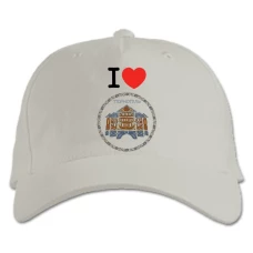 Baseball cap with Print Ternopil - white