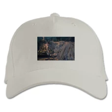 Baseball cap with Print Vicar Amelia - white