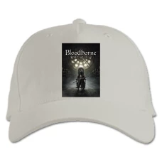Baseball cap with Print The Main Character - white