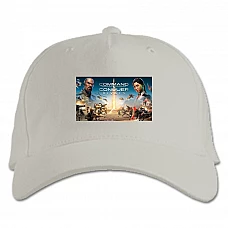 Baseball cap with Print Rivals - white