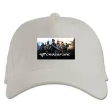 Baseball cap with Print Six Soldiers - white