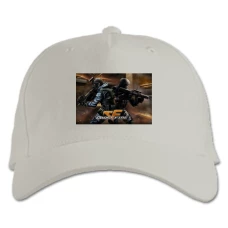 Baseball cap with Print Two Swat - white