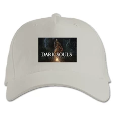 Baseball cap with Print Remastered - white