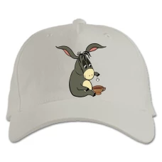 Baseball cap with Print Winnie The Pooh And Donkey Mug Tea - white