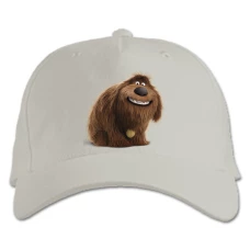 Baseball cap with Print The Secret Life Of Pets Duke - white