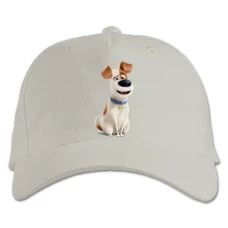 Baseball cap with Print The Secret Life Of Pets Max Dog - white