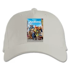 Baseball cap with Print Zootopia Universe - white