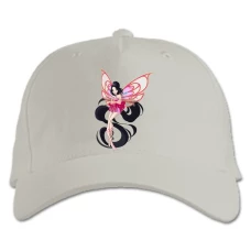 Baseball cap with Print Winx Club Musa Print - white