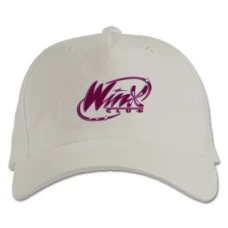 Baseball cap with Print Winx Club Logo - white