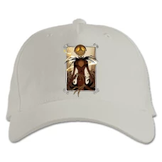 Baseball cap with Print The Nightmare Before Christmas Jack Skellington Art - white