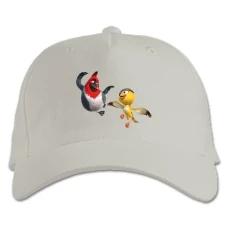 Baseball cap with Print Rio Friends - white