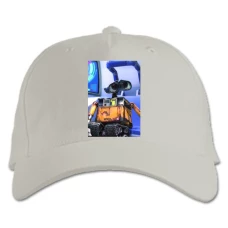 Baseball cap with Print Wall-E Robot Hero - white
