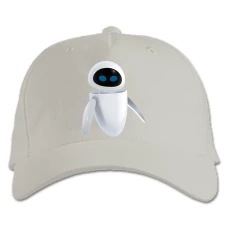 Baseball cap with Print Wall-E Robot Eva - white