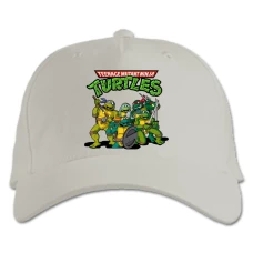 Baseball cap with Print Teenage Mutant Ninja Turtles Heroes - white